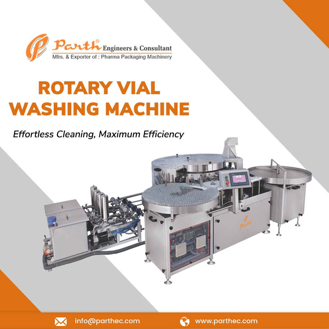 EngineersParth's tweet image. Our Rotary Vial Washing Machine efficiently cleans 2ml-100ml vials at 240 vials per minute for reliable pharma production.
For more information, visit - parthec.com/product/rotary…
#parthec #VialWashing #RotaryWashing #pharmaceuticalmachinery 
#CleanProduction #HygieneSolutions
