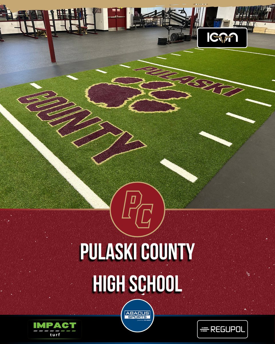 Abacus Sports (@abacussports) on Twitter photo Pulaski County High School in Dublin, VA has a brand-new <a href="/RegupolAmerica/">Regupol America</a> #AktivPlus weight room with a strip of #IMPACTTurf down the middle 💪🔥
Looking for pro sports flooring installation? Get a free quote ASAP --> abacussports.com/contact/
#WeBuildICONs #IconicRooms Pulaski County High School in Dublin, VA has a brand-new <a href="/RegupolAmerica/">Regupol America</a> #AktivPlus weight room with a strip of #IMPACTTurf down the middle 💪🔥
Looking for pro sports flooring installation? Get a free quote ASAP --> abacussports.com/contact/
#WeBuildICONs #IconicRooms