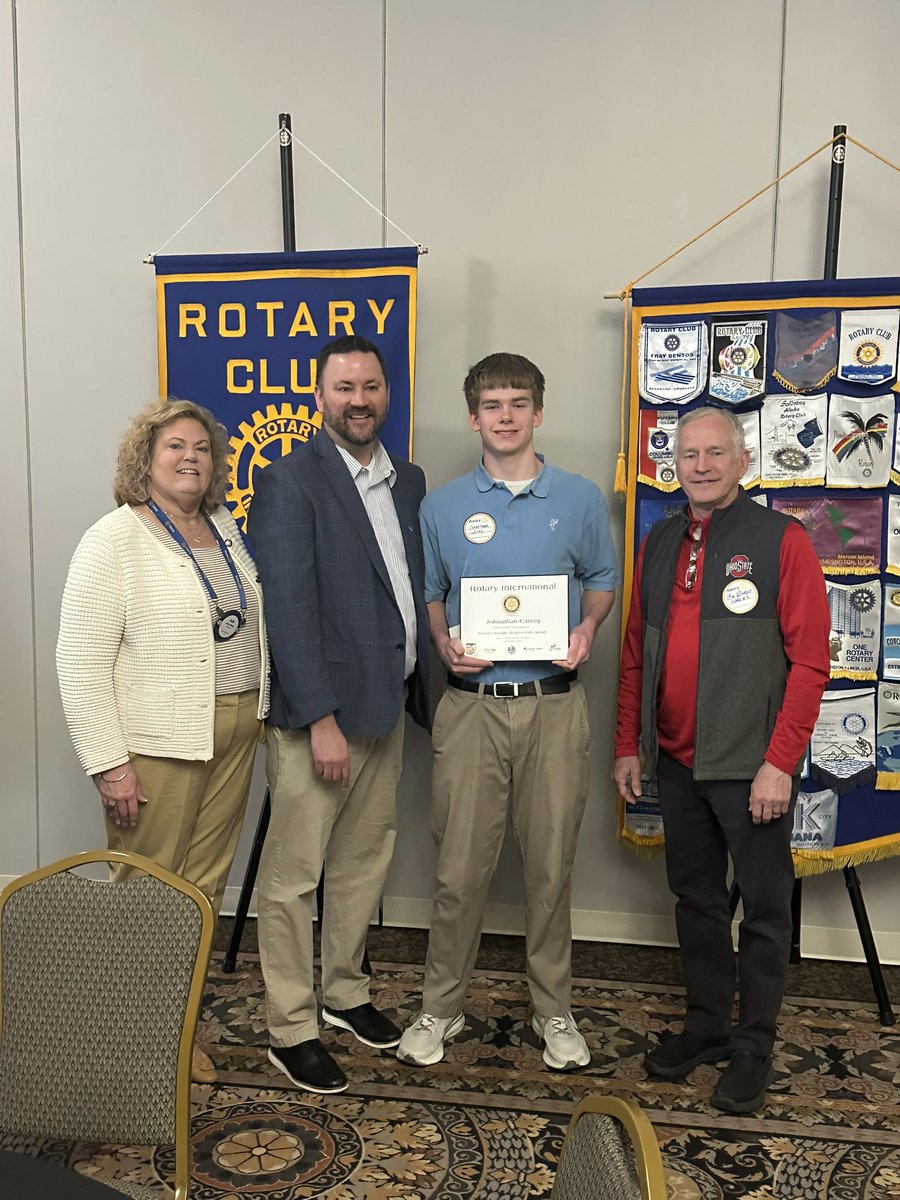 Greg Sears (@gregsearsedu) on Twitter photo Congratulations to <a href="/Kings_HS/">Kings High School</a> sophomore Johnathan Carney for earning Rotary Royalty for March! Nominated by History teacher Frank Wright! <a href="/MDRotaryClubOH/">MasonDeerfield Rotary OH</a> <a href="/Kings_Schools/">Kings Local Schools</a> Congratulations to <a href="/Kings_HS/">Kings High School</a> sophomore Johnathan Carney for earning Rotary Royalty for March! Nominated by History teacher Frank Wright! <a href="/MDRotaryClubOH/">MasonDeerfield Rotary OH</a> <a href="/Kings_Schools/">Kings Local Schools</a>