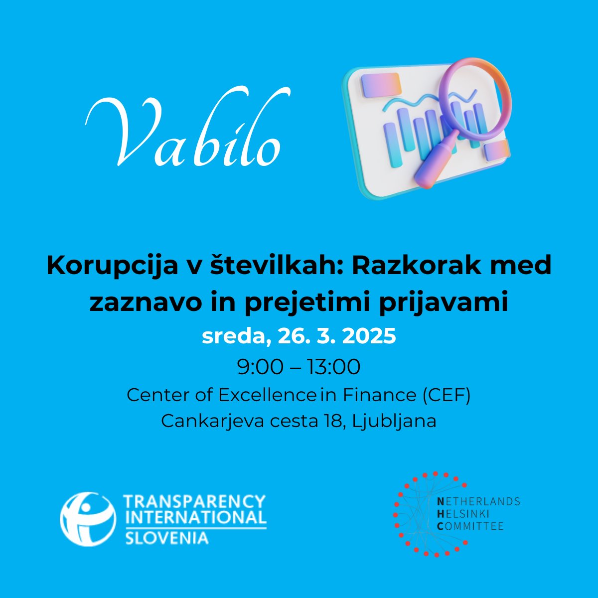 📯 Naslednjo sredo prijazno vabljeni na brezplačni dogodek z naslovom ‘Korupcija v številkah: Razkorak med zaznavo in prejetimi prijavami’ 🔎

Več o programu in prijavi:
👉 transparency.si/novica/zakljuc…