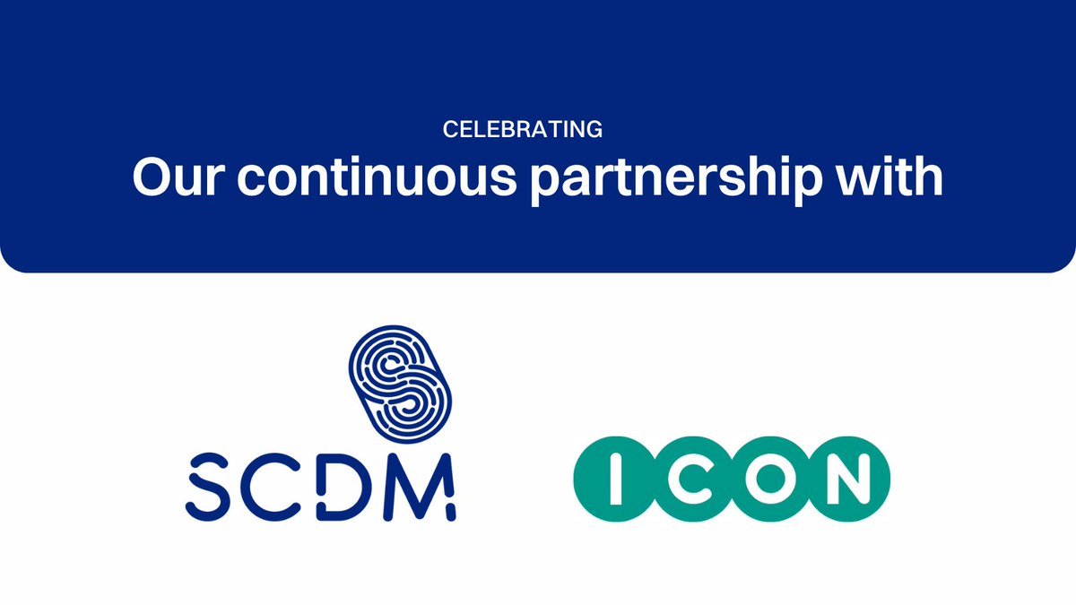 SCDM_DataDriven's tweet image. We are excited to celebrate our continued partnership with @ICONplc ! 🤝 Our collaboration is shaping the future of #ClinicalDataManagament and leading #ClinicalDataScience for a healthier world.

With shared values and a commitment to excellence, we are confident that our…