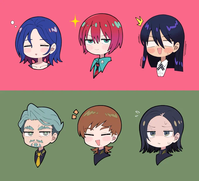 少しずつ描いてます目指せ全キャラ!#GQuuuuuuX 