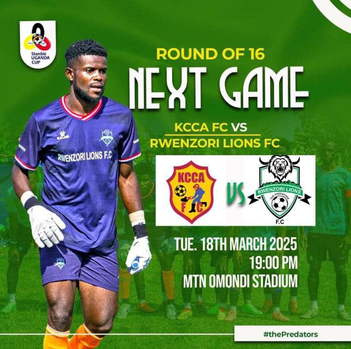 KasesePad's tweet photo. Kasese based Rwenzori Lions Fc will be taking on high profile @KCCAFC in the Round of 16 of Stanbic Uganda cup this evening at MTN Omondi Stadium in Lugogo .

Kaseseans in Kla come through and support our very own . https://t.co/Qkrri2ftim