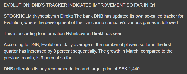 timontti's tweet photo. $EVO &amp; DNB Tracker https://t.co/pB5KuL9kOZ