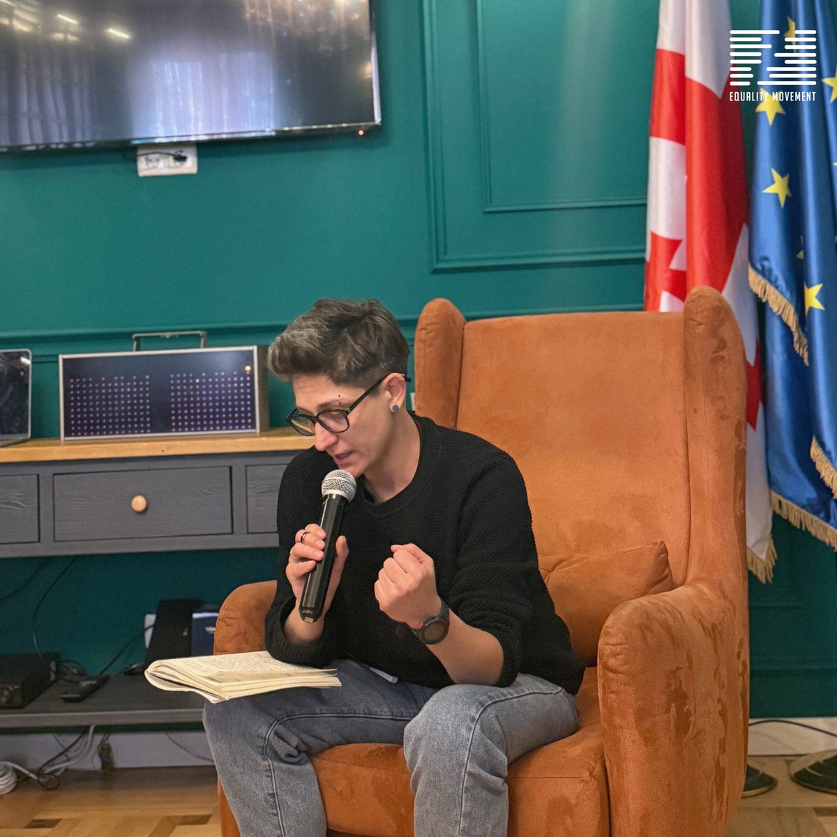 EqualityGeorgia's tweet photo. EM presents a report on the radicalization of political homophobia in Georgia in 2024, highlighting harmful institutional decisions affecting LGBTQ+ safety.

 Read the full report : 
https://t.co/WTssU83XbB https://t.co/I4v3F6vtgq
