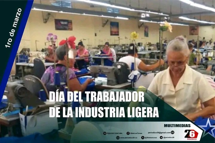 El 17 de marzo.Diaz del Trabajador de la Industria Ligera .Nacimiento de José Ramón Martínez Hernández,trabajador del sector y expedicionario de Granma
<a href="/Yamilet50088609/">Yamilet Herrera</a> 
<a href="/FarinaEstevez/">Yoandry Fariña Estévez</a> 
<a href="/dmesantaclaravc/">DGE Santa Clara</a> 
<a href="/dpe/">Deep Powder Experience</a>