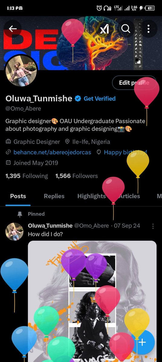 Omo_Abere's tweet image. This designer is+1🤗
#OAUTwitter