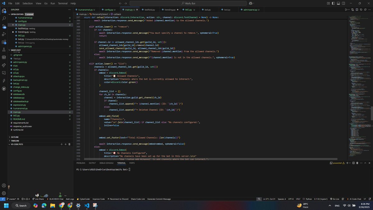 ZecTorPlayer's tweet image. Ever dream, as a beginner, that your code would grow like this?
Files upon files, lines upon lines, tabs upon tabs I did. And now, here we are 

#CoderLife #CodeNewbie #ProgrammingPals #TechTribe #DevCommunity #CodeDaily #CodingJourney