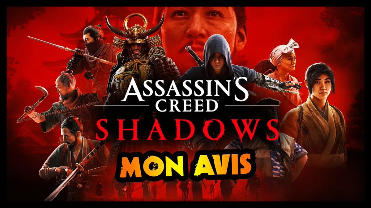 xj0nathan's tweet photo. Pas besoin de perdre une soirée entière devant un test d'une heure qui tourne en rond et qui cherche dans les petits détails pour vendre le jeu. 20min59 c'est tout ce dont vous aurez besoin pour mon avis sur Assassin's Creed Shadows. 

Rendez-vous en fin de journée 😏 https://t.co/ZIUuc9CCqd