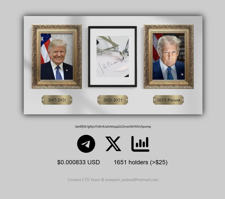 Autopen - The 46th President tweet media