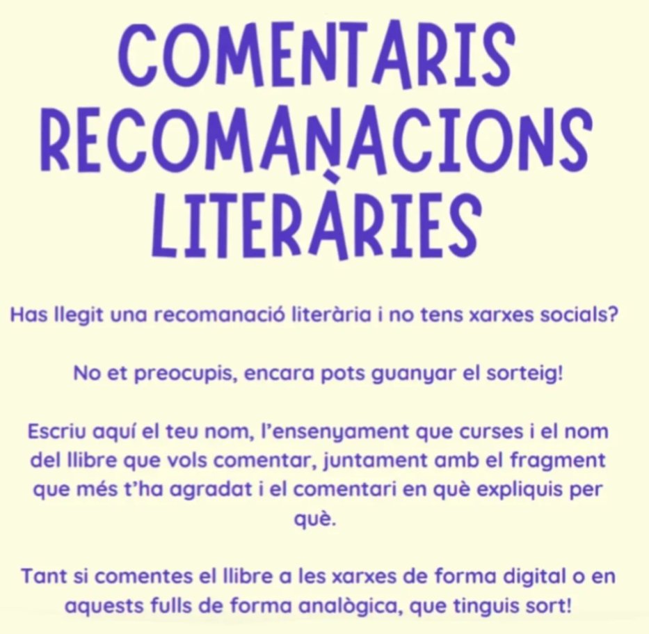 Afanyeu-vos a participar! Llegiu!
<a href="/educatiu/">Pla Educatiu d'Entorn del Vendrell</a> <a href="/ConsellCBP/">CC Baix Penedès</a> <a href="/XVendrellenca/">Federació Xarxa Vendrellenca 🏡🌈♻🟢🌏🏕</a> 
<a href="/elvendrell_cat/">Ajuntament del Vendrell</a> <a href="/sebaixpenedes/">SE Baix Penedès</a> <a href="/educaciocat/">Educació</a>
#fadults #educaciodadults