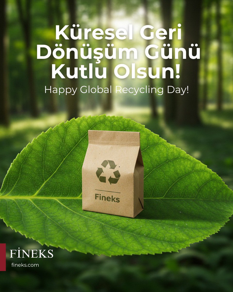 finekskagit's tweet photo. Fineks olarak, geri dönüştürülebilir ürünlerimizle daha sürdürülebilir bir dünya için katkıda bulunmanın gururunu yaşıyoruz. Doğaya duyduğumuz sorumlulukla, geleceğe daha yeşil bir dünya bırakmak için çalışıyoruz. 

Küresel Geri Dönüşüm Günü kutlu olsun! https://t.co/ZfLfMvleq4