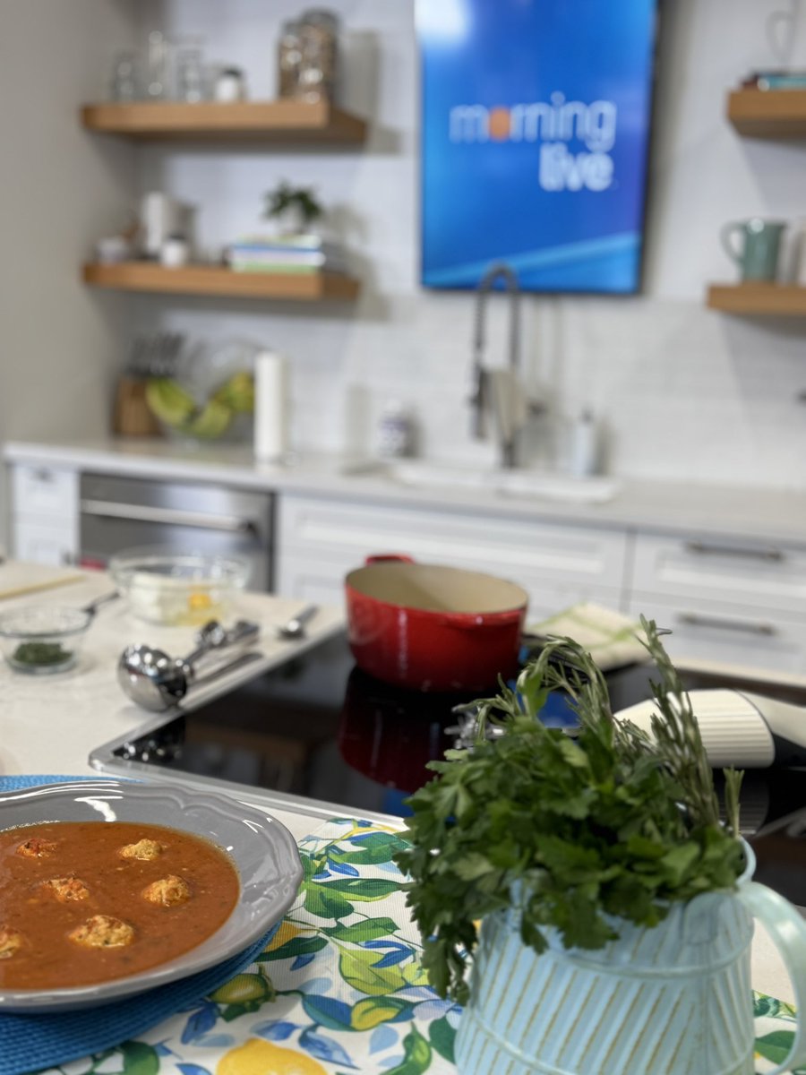 Emily Richards (@eriscooking) on Twitter photo Excited to chat Spring this morning <a href="/morninglive/">Morning Live</a> with some easy recipes you can put together #soup #salad #sandwich Excited to chat Spring this morning <a href="/morninglive/">Morning Live</a> with some easy recipes you can put together #soup #salad #sandwich