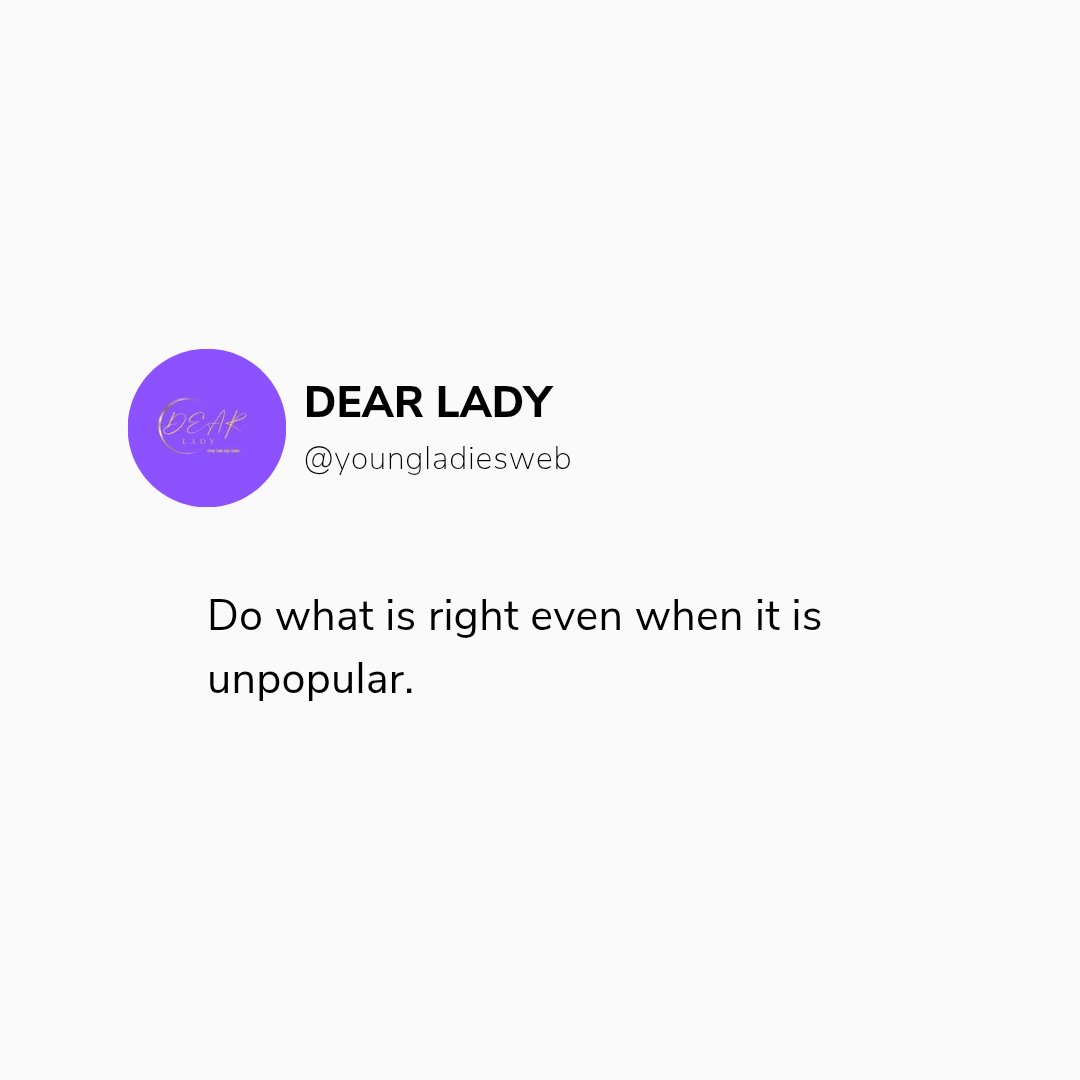 youngladiesweb's tweet photo. #youngladiesweb
#dearlady 
#wisdom https://t.co/RKlJpbqreA