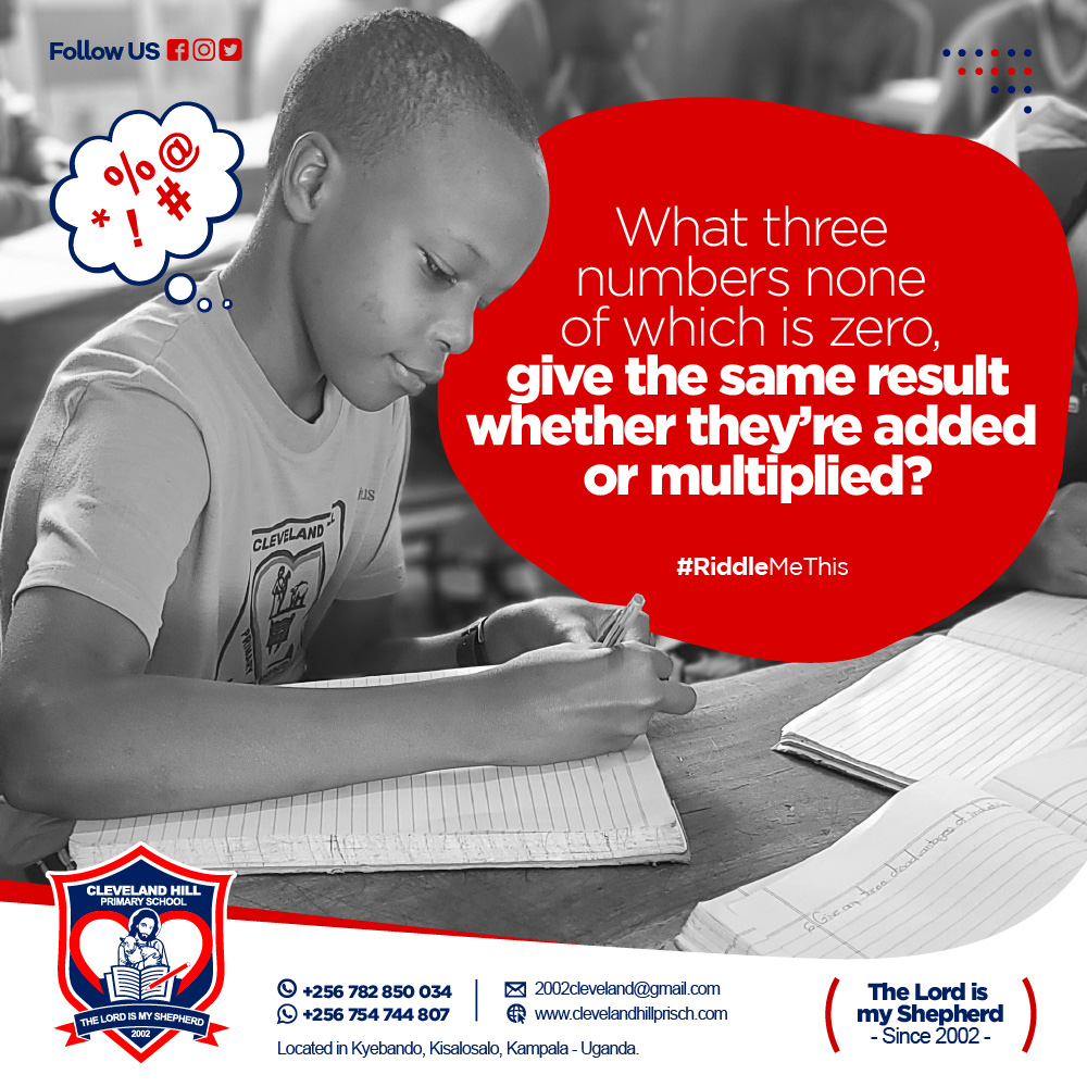 ClevelandHillp1's tweet image. Have you got what it takes to crack our #TuesdayChallenge! 😃🤫 Let’s see who’s up for it! Drop your answers in the comments below! Good luck! #triviachallenge #riddlechallenge #QuizTime #clevelandhillschools #Wekesa #Amooti #Masindi #Emma #NationalID