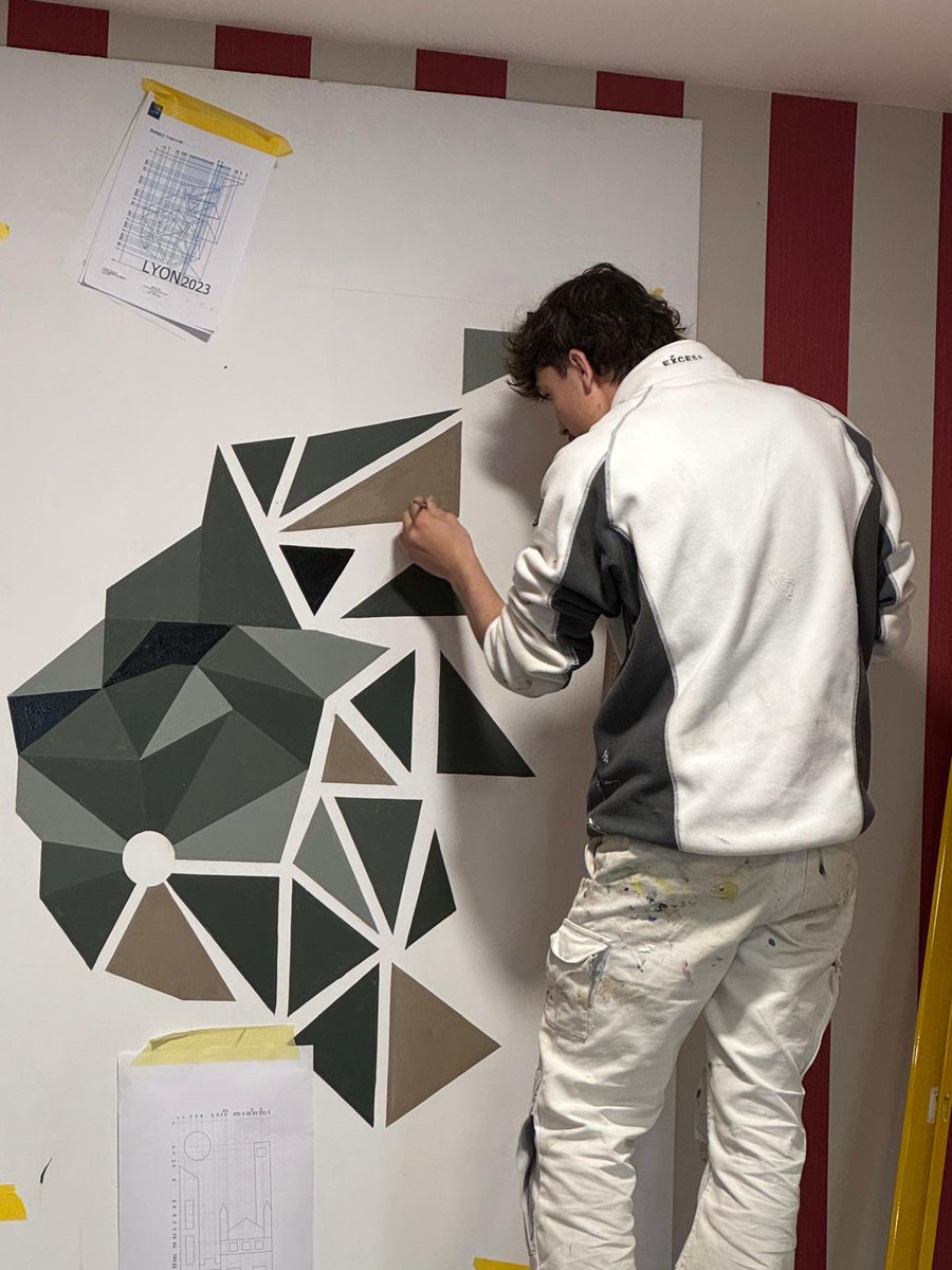 Dernière ligne droite pour nos 2 élèves de 1ere Bac Pro Aménagement et Finition du Bâtiment. Mercredi et jeudi ils participeront à la compétition régionale des Worldskills à <a href="/dijon/">Ville de Dijon</a>.