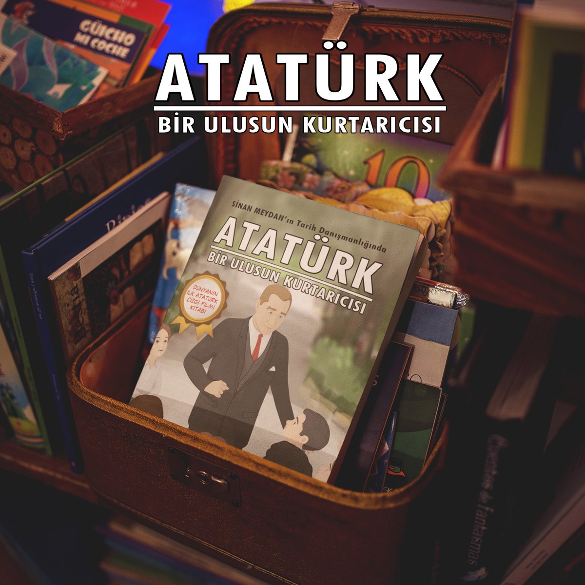 Çanakkale Zaferi'nin 110. yılı kutlu olsun. Gazi Mustafa Kemal ATATÜRK ve tüm silah arkadaşlarını saygıyla anıyoruz

ATATÜRK Bir Ulusun Kurtarıcısı Animasyon Film:
youtube.com/watch?v=--ZZsL…

ATATÜRK Bir Ulusun Kurtarıcısı Çizgi Roman Kitap:
iyzi.link/AA5pKg

#çanakkalezaferi