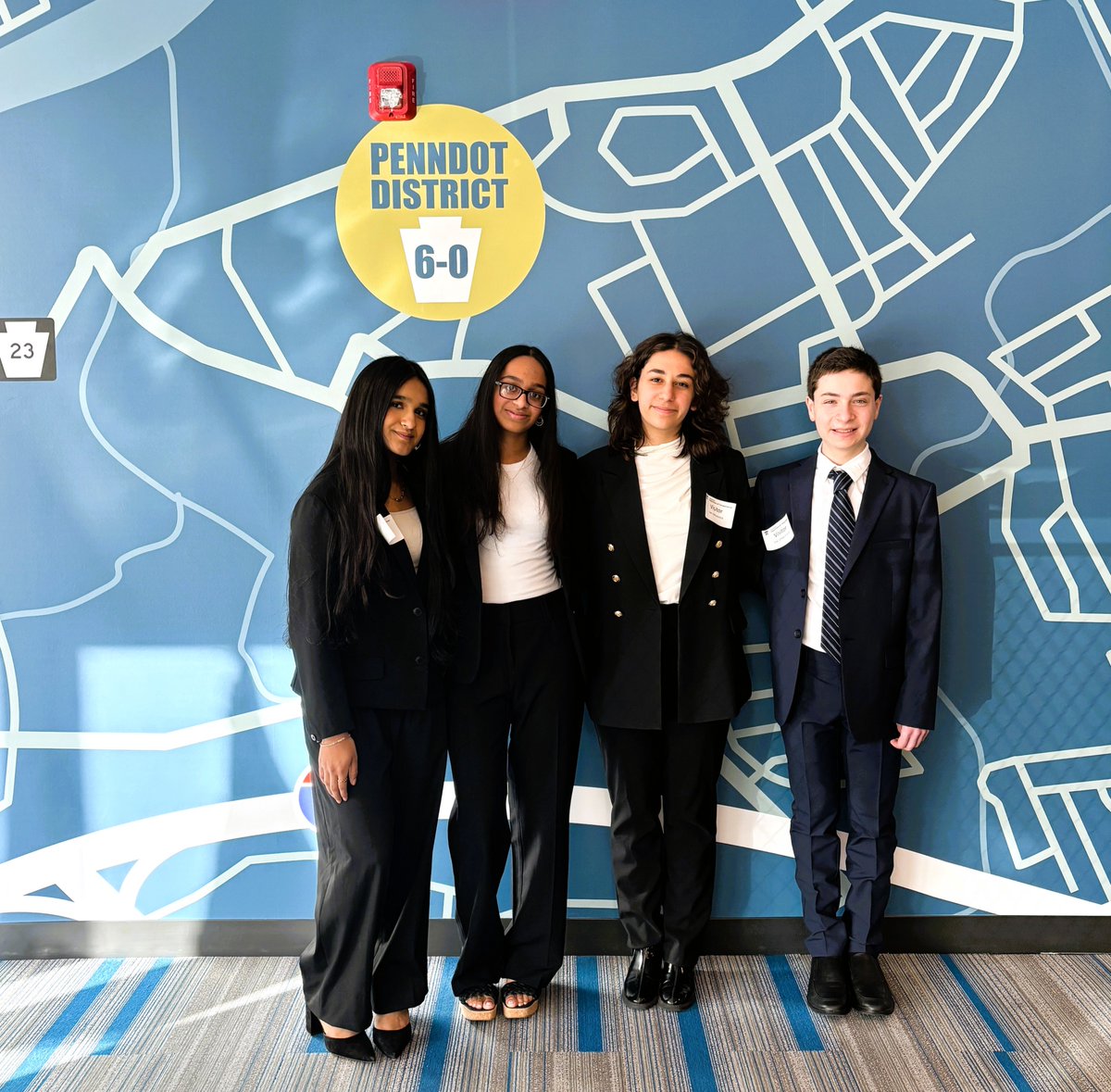 Congratulations to the team from the Lower Moreland School District in Montgomery County – our District 6 2025 Innovations Challenge winner!🥇
 
 Read more about Innovations Challenge at pa.gov/agencies/pennd…