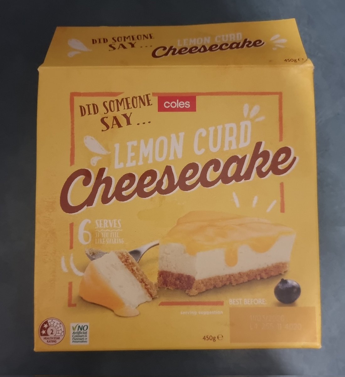 GameSlayer63's tweet photo. I Just Ate a Full Coles Lemon
Curd Cheesecake To Myself
#Snack #Coles #LemonCurdCheesecake #Food #Cheesecake #FullCheesecake #Australia #SnackIsDone #Gamer #Gaming https://t.co/orI0S3iHde