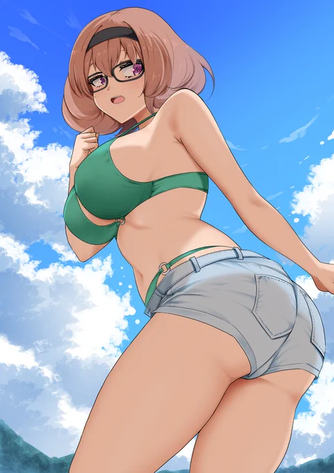 Skeb納品しました依頼者様のOCレイニーちゃんです 