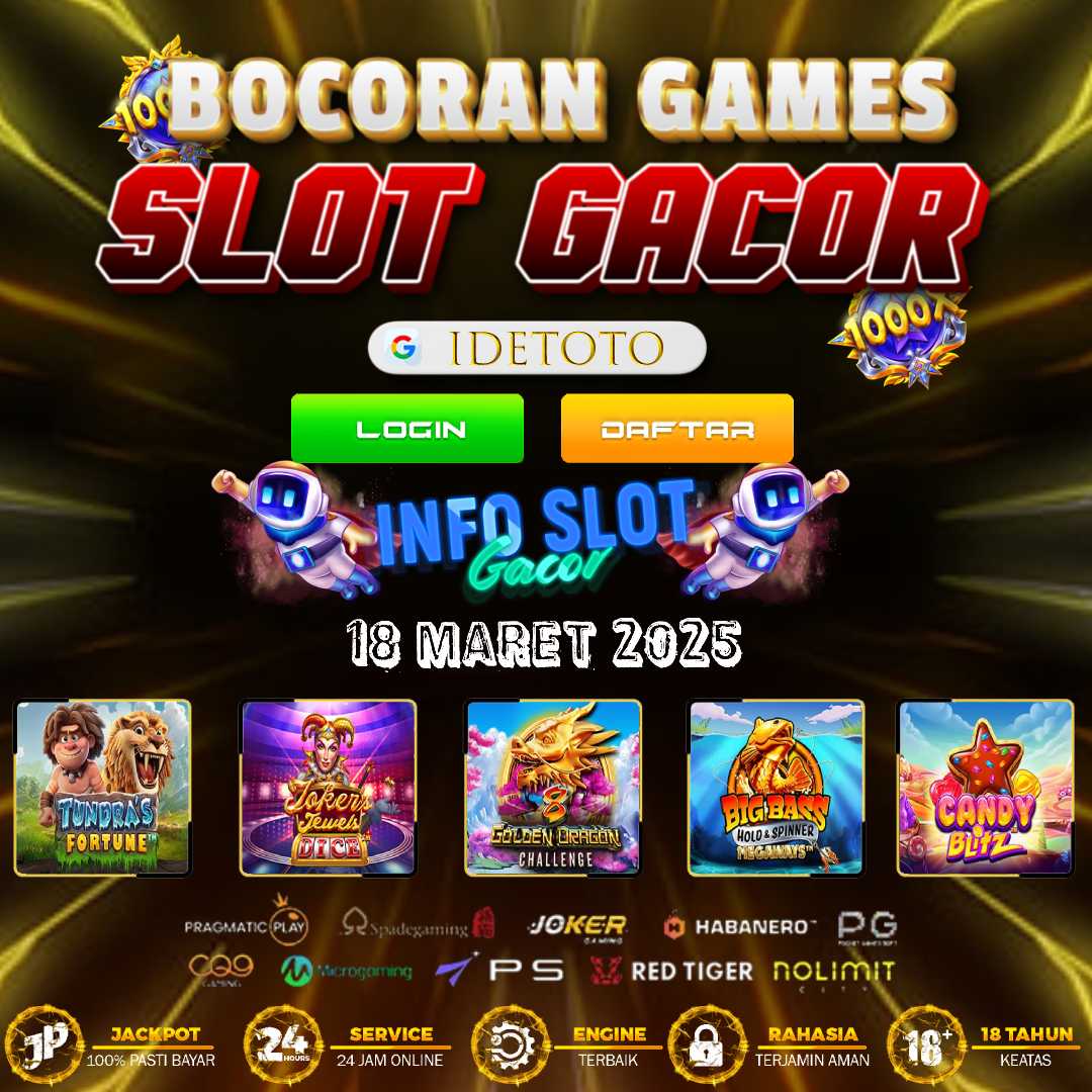 Indtogel88's tweet photo. IDETOTO Bocoran Games Slot Gacor Hari Ini Daftar Via Bank Syariah

Berikut adalah beberapa daftar games slot terbaik yang sangat populer saat ini:

1. Tundra's Fortune
2. Joker's Jewels Dice
3. 8 Golden Dragon Challenge
4. Big Bass Hold &amp; Spinner Megaways
5. Candy Blitz https://t.co/Sdfk3Hv2jA