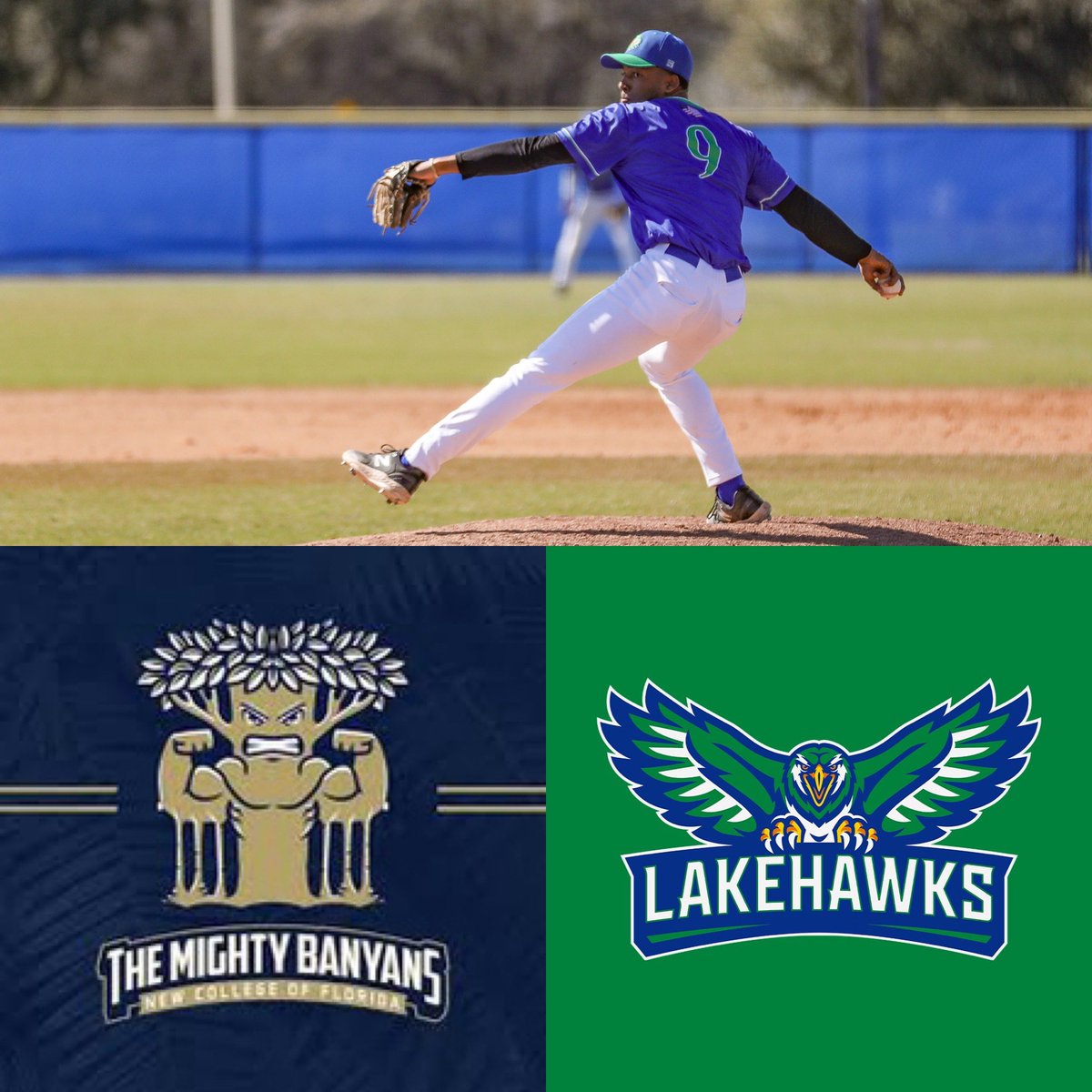 Big congrats to Lakehawk RHP <a href="/rodney_sesler/">Rodney Sesler™️</a> on his commitment to New College of FL! He is one of the most selfless teammates we’ve ever had here! He’s an amazing human being who deserves all the success in the world! Well done Rod! #WingsUp