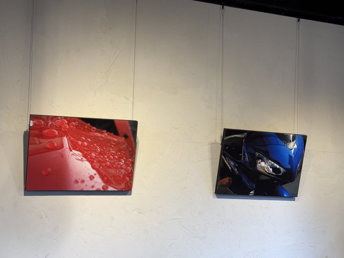 kozpaper's tweet photo. 宮ヶ瀬ヴィレッジ〜カフェ編
明日19日からのApollonさんの宮ヶ瀬ヴィレッジ展示会「Be a Beauty! vol.2」の準備に本日、行って来ました!
カフェ内には過去に施工されたマシンたち!の写真が飾られて、マシンも、写真も素敵でした!
#Apollom
#リファービッシュコーティング
#宮ヶ瀬ヴィレッジ https://t.co/6oSf9G9mJh