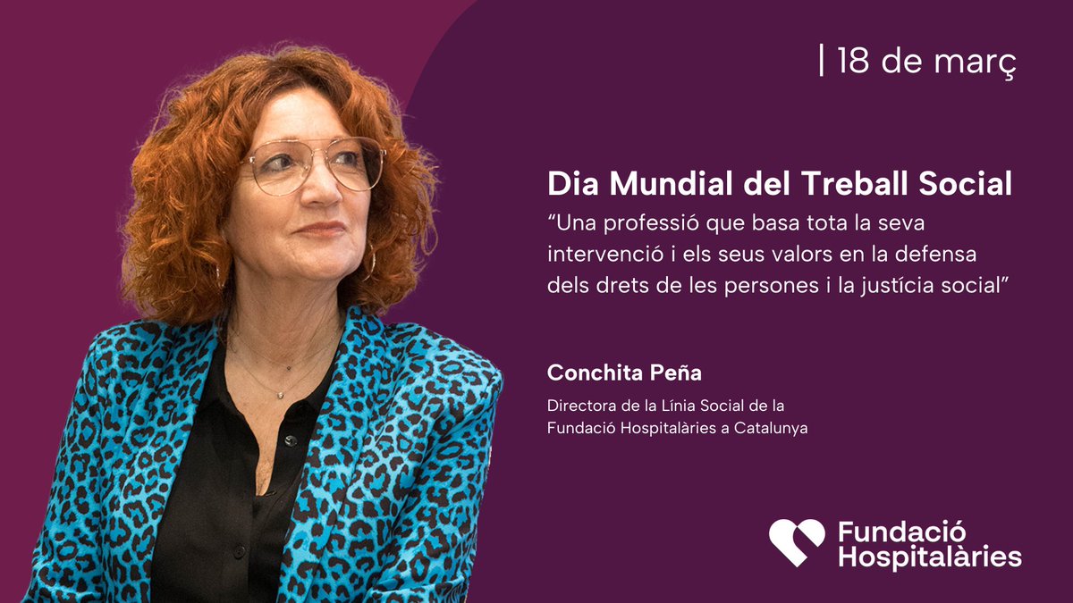 Fundació Hospitalàries Barcelona Nord (@fhbarcelonanord) on Twitter photo Dia Mundial del Treball Social 2025
<a href="/conchitapega/">conchita peña</a>, directora de la línia social de <a href="/f_hospitalarias/">Fundación Hospitalarias</a> a Catalunya: "El Treball Social és una professió de cura i acompanyament a persones que passen per situacions complexes"
🎥 youtube.com/shorts/9s4c3vw… Dia Mundial del Treball Social 2025
<a href="/conchitapega/">conchita peña</a>, directora de la línia social de <a href="/f_hospitalarias/">Fundación Hospitalarias</a> a Catalunya: "El Treball Social és una professió de cura i acompanyament a persones que passen per situacions complexes"
🎥 youtube.com/shorts/9s4c3vw…