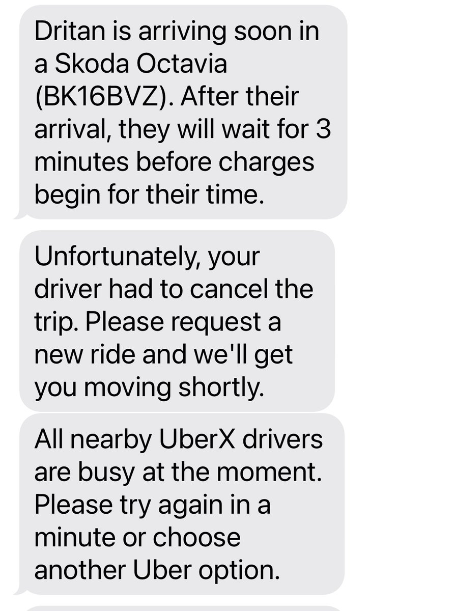 UBER USERS BEWARE!!
I was charged a cancellation fee after my trip was cancelled by the driver causing me considerable inconveniece! I'm sure I'm not the only person this happens to! <a href="/Uber/">Uber</a> How about paying me for cancellation intead of trying to scam me? <a href="/Uber_Support/">Uber Support</a> #Uber