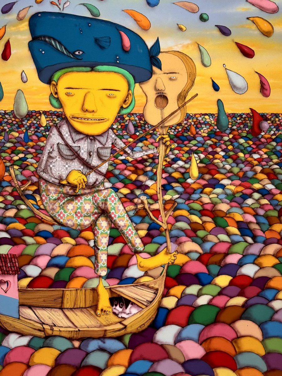 DenisAndia's tweet photo. #OsGemeos https://t.co/Na8CMKmQSV