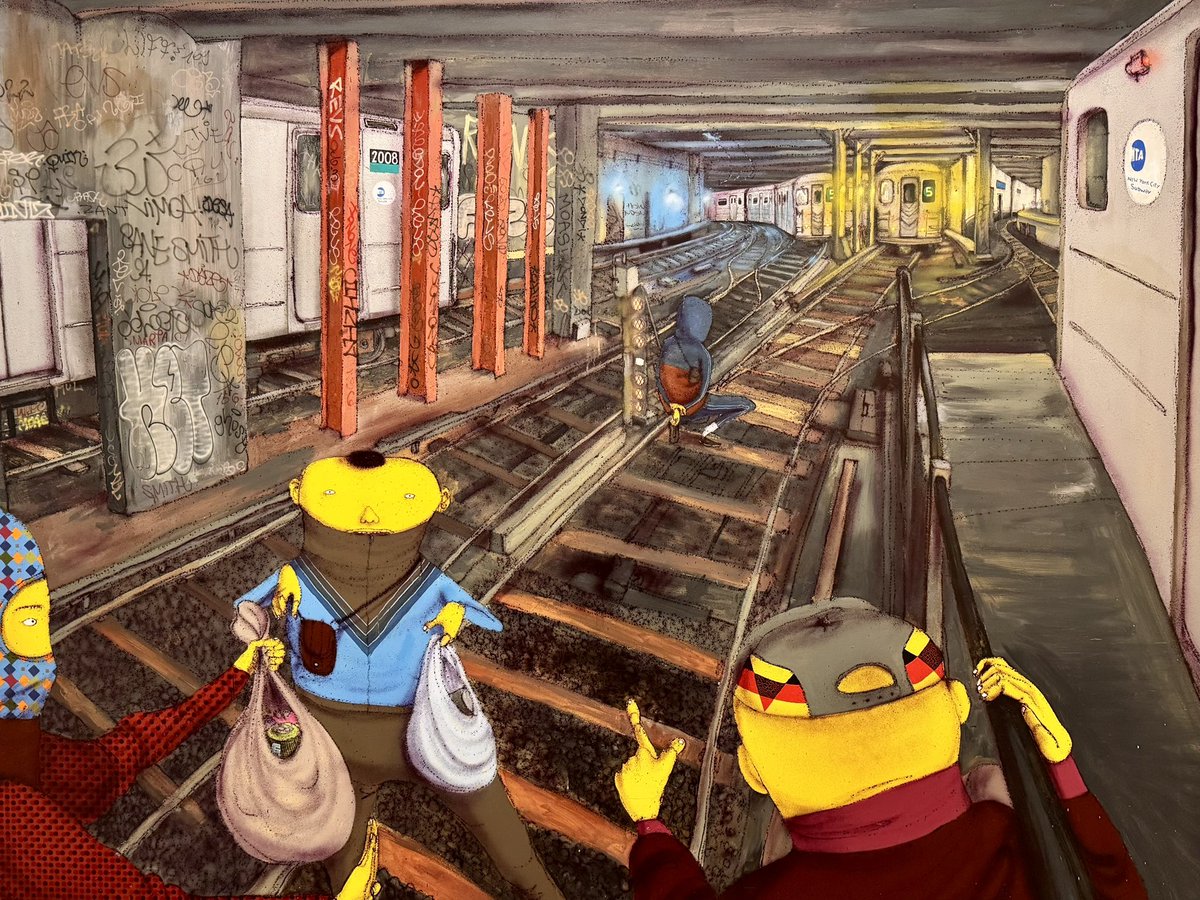 DenisAndia's tweet photo. #OsGemeos https://t.co/Na8CMKmQSV