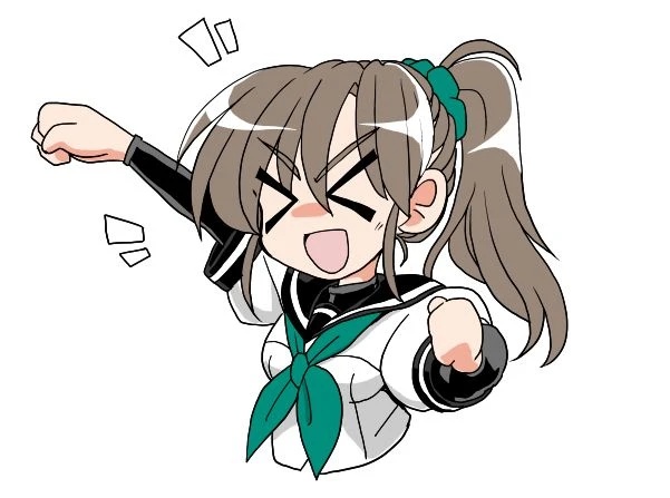 #自分で一番かわいく描けたと思う絵 