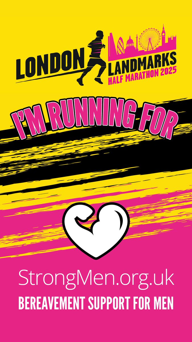 Please support our Jason Pease as he attempts to run the London Half Marathon for <a href="/StrongMen/">Strong Men</a>
If you can donate or check out the StrongMen charity and their website it would be hugely appreciated!
justgiving.com/page/jason-pea…
strongmen.org.uk/services/
#LondonMarathon #MensHealth #Support