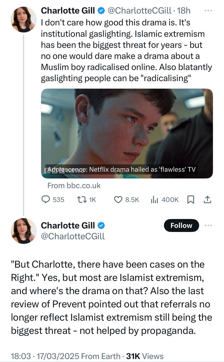 ‘How dare these filmmakers create a drama about something other than what I want?’