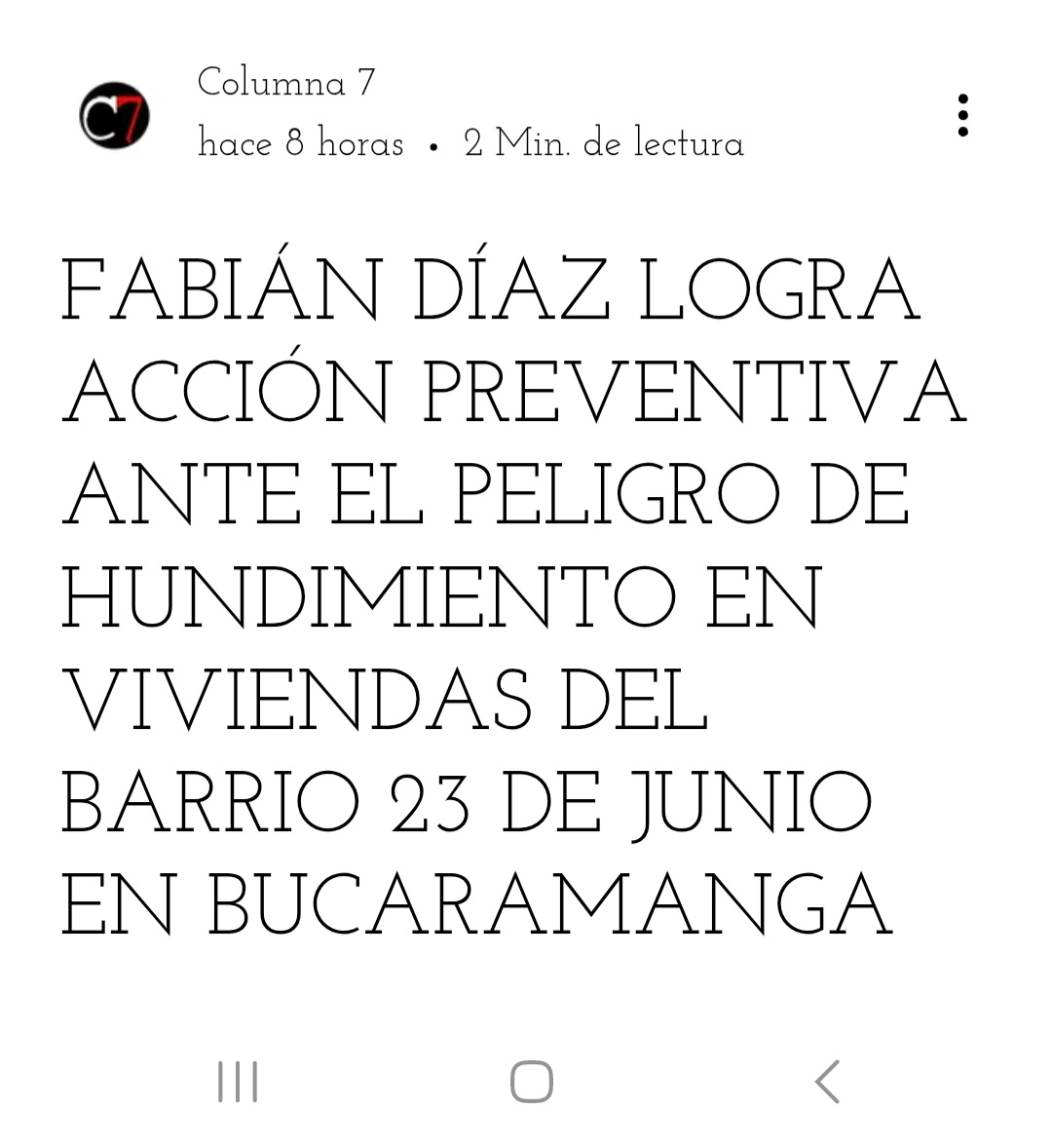 Apreciados lectores los invitamos a leer esta importante gestión del Senador <a href="/FabianDiazPlata/">Fabian Diaz</a> 

columna7.co/post/fabián-dí…