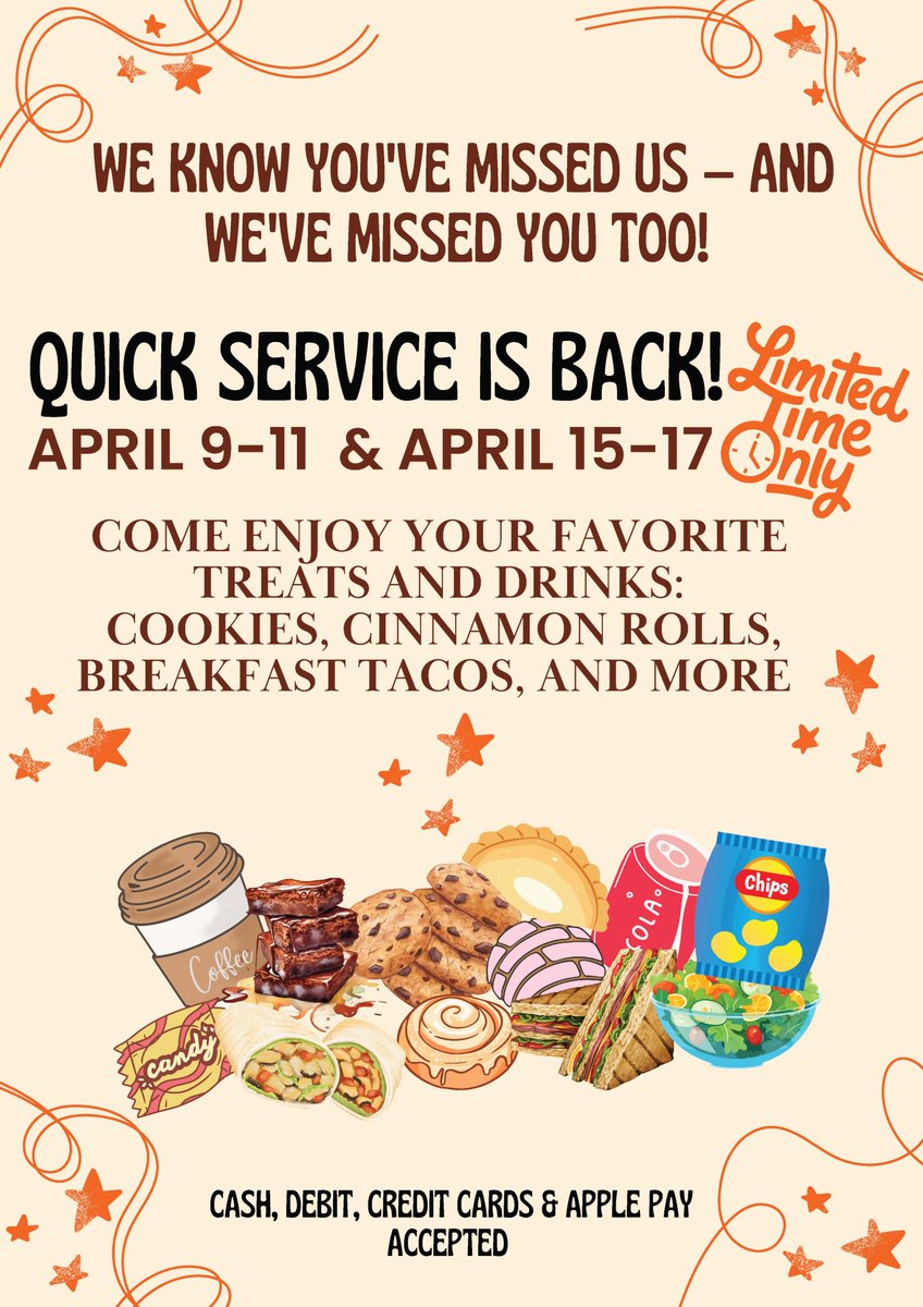 Attention MCTC students &amp; staff: Mark your calendars for some upcoming fun food day opportunities on our campus in April!
