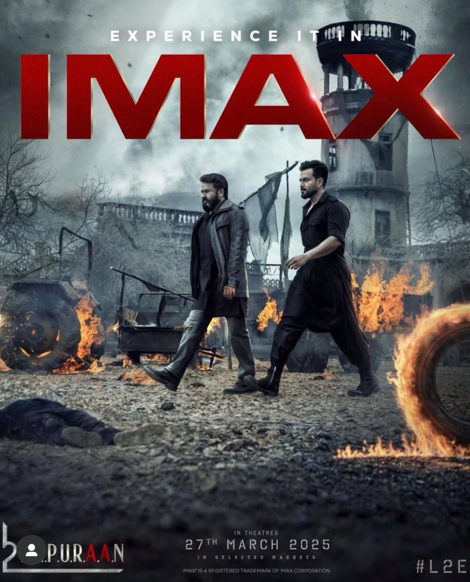 preethamdnl's tweet image. First Malayalam film on IMAX ! Couldn’t have asked for a better film. @Mohanlal