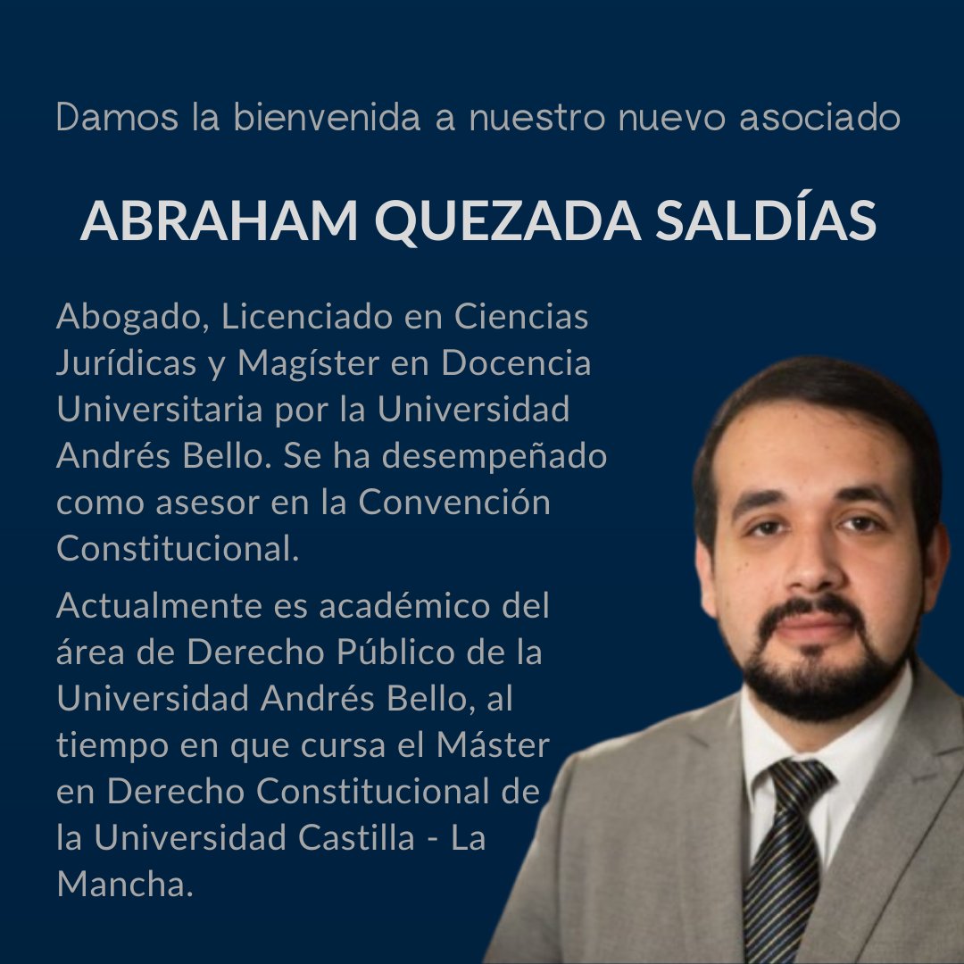 Asociación Chilena de Derecho Constitucional tweet media