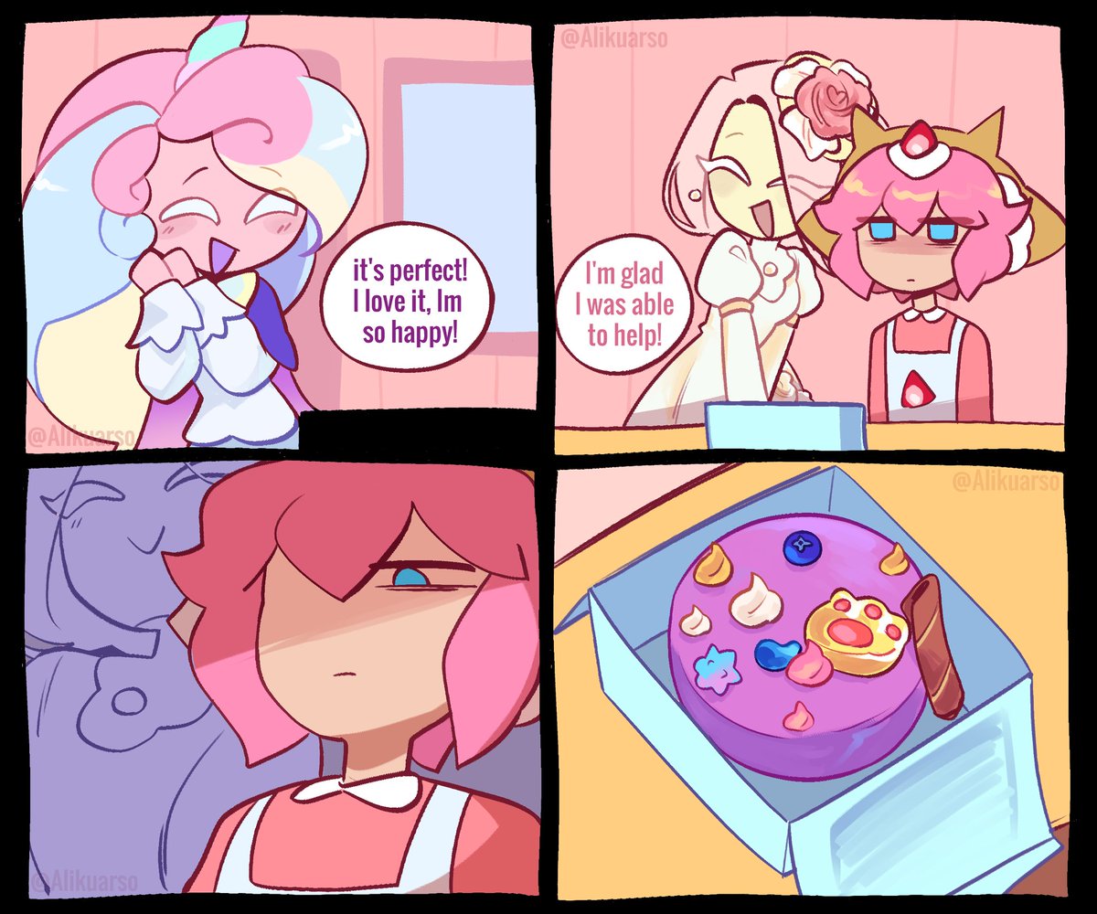 alikuarso's tweet image. Thank you for everything wedding cake cookie
#cookierunkingdom #crk