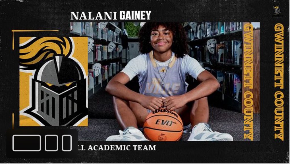 LadyBlackKnightBasketball (@ladyblackknigh1) on Twitter photo Congratulations to <a href="/nalanigainey13/">Nalani (Lani) Gainey #13</a> for being selected to the Gwinnett County All Academic team. Congratulations to <a href="/nalanigainey13/">Nalani (Lani) Gainey #13</a> for being selected to the Gwinnett County All Academic team.