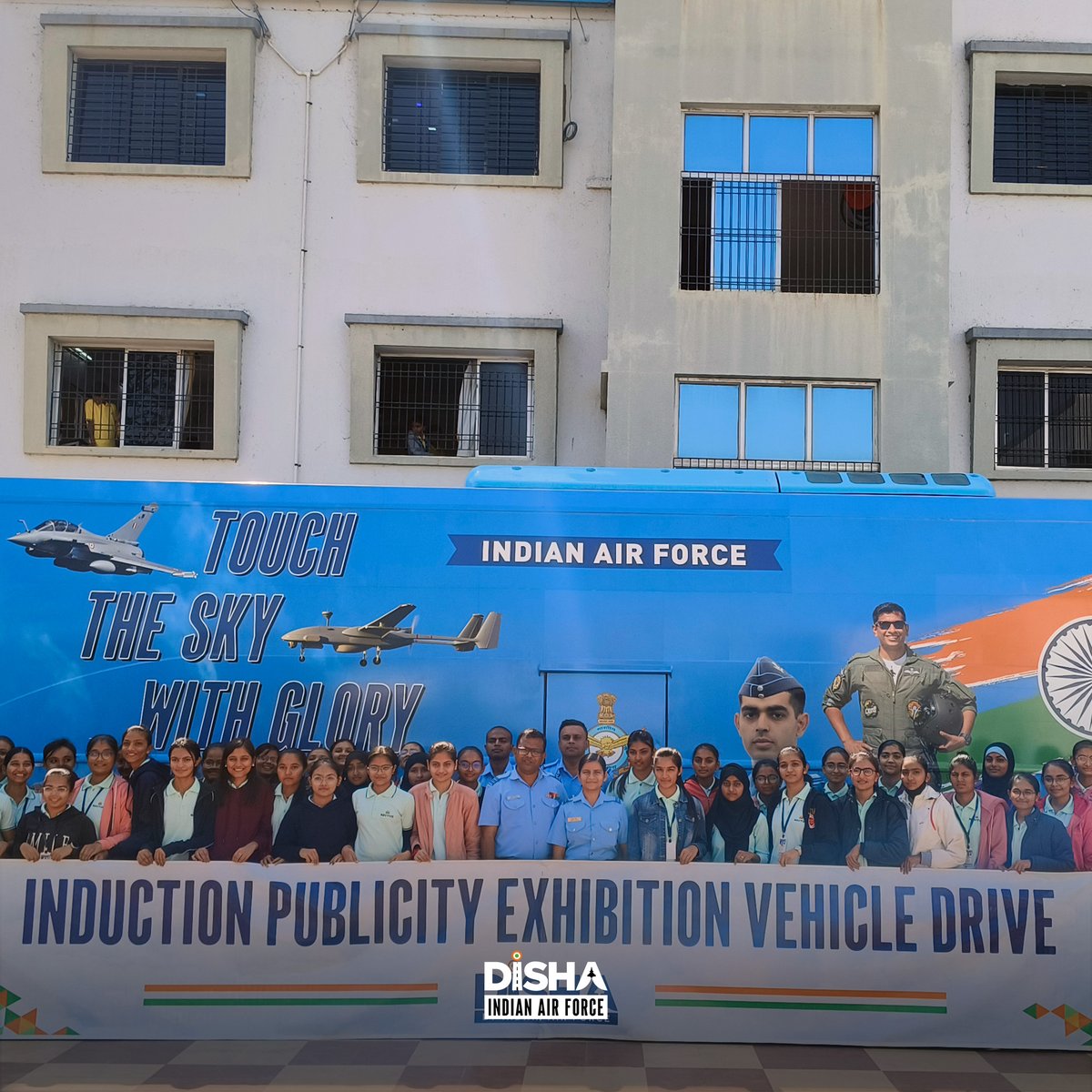 CareerinIAF's tweet photo. On 31 January 2025, the IPEV Drive XV reached at Navyug Sankul in Morbi.
And here's how the drive went >>
Want us to visit your campus next? Drop your university’s name in the comments!
#DISHA #DISHAbyIAF #DISHAbyIndianAirForce #CareerInIAF #IPEV #IAF #IndianAirForce https://t.co/IhKEQmANor