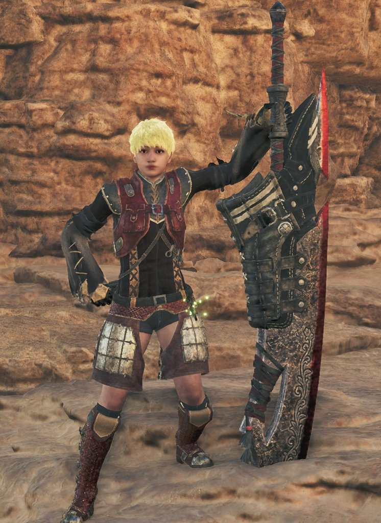 Chro88's tweet photo. ゼノブレイドより！シュルクを再現しました！🎵

#モンハンワイルズ                        
#MHWilds                        
#MHWsOBT
#重ね着コーデ
#モンハン重ね着
#まちゅりコス https://t.co/IZKAI9cpuK