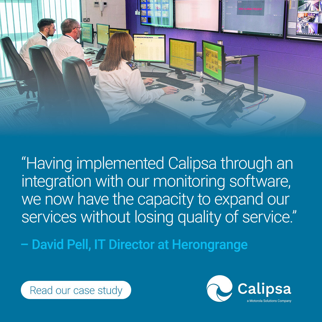 Calipsa, a Motorola Solutions Company (@calipsa_io) on Twitter photo Dealing with a deluge of nuisance alerts and low staff morale, <a href="/HerongrangeL/">Herongrange Group Ltd</a> deployed #Calipsa by <a href="/MotoSolutions/">Motorola Solutions</a>. Discover how Calipsa’s #AI-powered technology helped Herongrange improve workflows, boost efficiency and expand service capacity: hubs.li/Q03c4YH50 Dealing with a deluge of nuisance alerts and low staff morale, <a href="/HerongrangeL/">Herongrange Group Ltd</a> deployed #Calipsa by <a href="/MotoSolutions/">Motorola Solutions</a>. Discover how Calipsa’s #AI-powered technology helped Herongrange improve workflows, boost efficiency and expand service capacity: hubs.li/Q03c4YH50