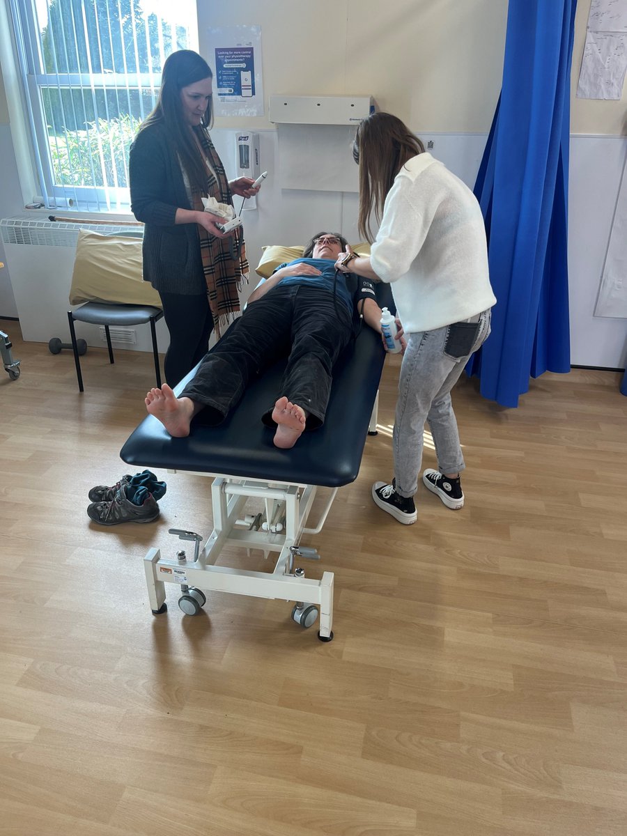 The NCH&amp;C Tissue Viability nursing team completed its first five-day training program on lower limb care, improving clinical skills in skin care, doppler use, and compression systems. Staff practiced on each other, focusing on hands-on learning. 
Congrats to the team.
#WeAreNCHC
