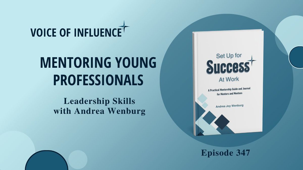 In this episode of the Voice of Influence podcast, Andrea discusses the World Economic Forum's 2025 job skills report, highlighting skills like cognitive flexibility, data analysis, and emotional intelligence. She introduces the 'Set Up for Success' guide.
voiceofinfluence.net/347