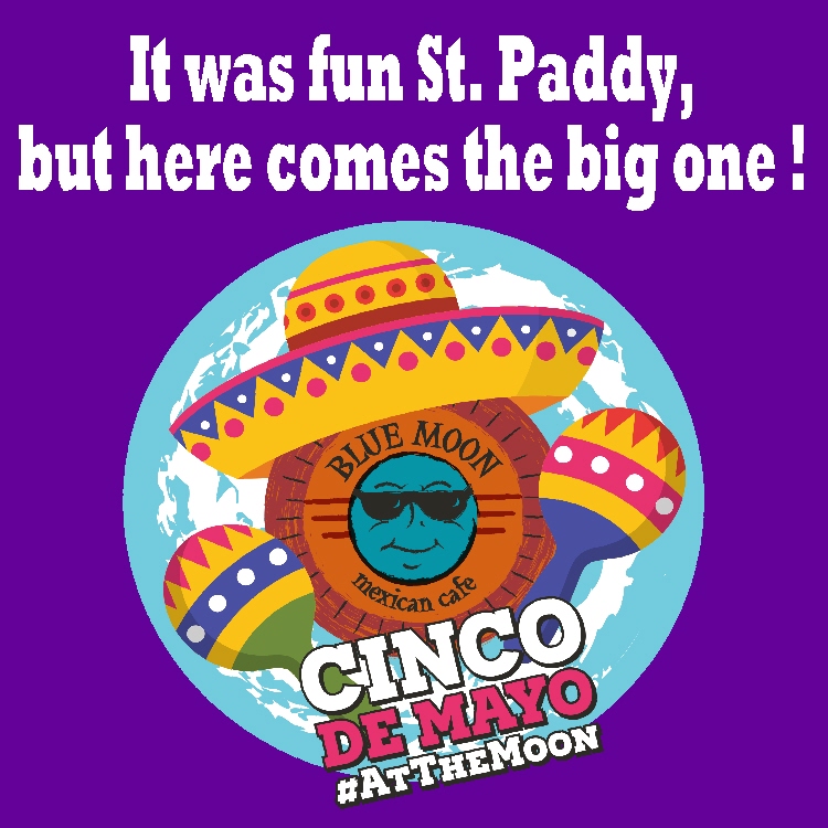 bluemoonmexcafe's tweet photo. 48 days and counting to Cinco De Mayo 2025 !⁠
#bluemoon #wyckoffnj #cincodemayo #cinco2025 #may5th #fiesta #bluemoonmexicancafe #cinco #bergencounty #bestmexican https://t.co/7vK62fRwTt