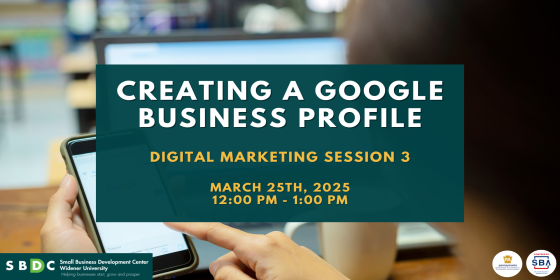 Pennsylvania SBDC (@pasmallbusiness) on Twitter photo Join <a href="/WidenerSBDC/">Widener SBDC</a> for their #FREE "Creating a Google Business Profile" Webinar!
Learn how to create a powerful Google Business Profile and get seen by more customers in your area!
📆 3/25/25
⏰ 12:00 pm - 1:00 pm
📍Click here to register: pasbdc.ecenterdirect.com/events/32190
#PASBDC Join <a href="/WidenerSBDC/">Widener SBDC</a> for their #FREE "Creating a Google Business Profile" Webinar!
Learn how to create a powerful Google Business Profile and get seen by more customers in your area!
📆 3/25/25
⏰ 12:00 pm - 1:00 pm
📍Click here to register: pasbdc.ecenterdirect.com/events/32190
#PASBDC
