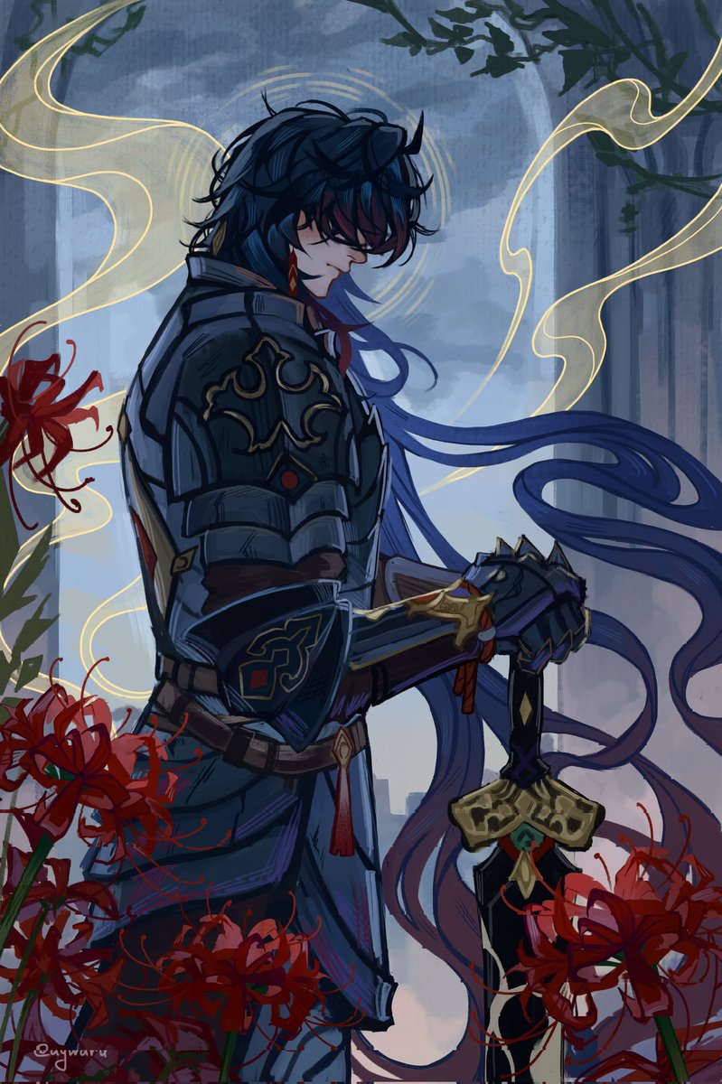 aywaru's tweet image. I'm in love with medieval aus so Blade as a knight
#刃 #Blade