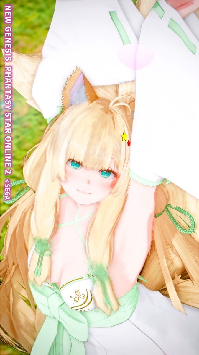 #PSO2NGS #ma7ロゴ 
#メンテの日なのでssを貼る
「あなたの花粉症はどこから？」
「私は目から。」

　かゆいぃぃいい！