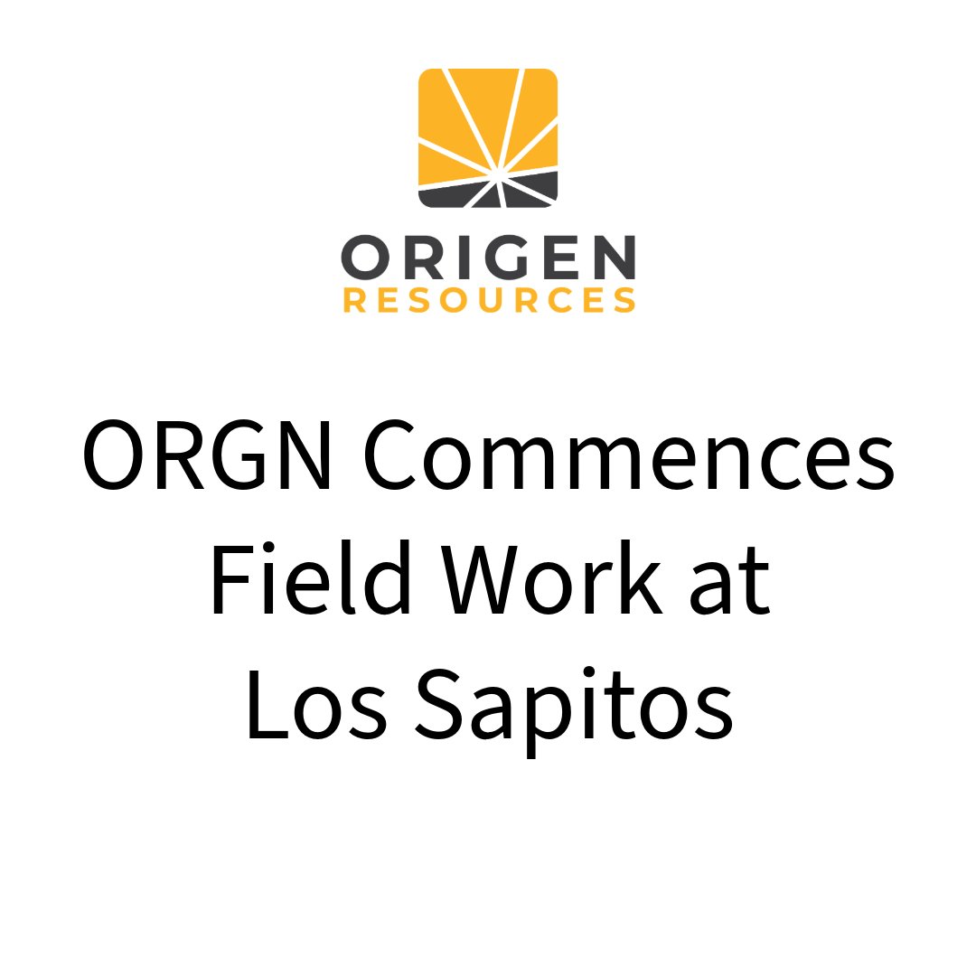 OrigenRes's tweet image. $ORGN announces the start of fieldwork at its 100% owned 26,962 hectare district-scale Los Sapitos #Lithium Project in San Juan Province, Argentina zurl.co/ww1QZ